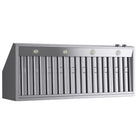 KUCHT KRH600-SS 60" 1200 CFM Under‑Cabinet Range Hood with Digital Controls - Stainless Steel-The 5-minute delay-off feature keeps the hood running after cooking to ensure smoke and odours have cleared the environment without affecting the lamp light setting