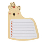 Moments Of Joy Daily Notepad - 100 Sheets - Dog-Dog-shaped notepad adds a fun and playful touch to your workspace