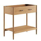 Modway Zaire 36" Bathroom Vanity Cabinet - Natural-MDF and Rubberwood