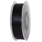 JAM Paper Double Faced Satin Ribbon - 7/8" W x 25 yd. - Black-This is the perfect ribbon for adding a colourful touch to gift wrapping, DIY projects, arts & crafts, and so much more!