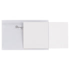 JAM Paper Plastic Name Tags with Pin - 3 5/8 x 2 1/4 - Clear - 24 Pack-Size: 3 5/8 x 2 1/4