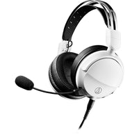 Audio-Technica ATH-GL3WH Closed-Back Wired Gaming Headset - White -Closed-back headset provides excellent sound isolation for a truly immersive gaming experience