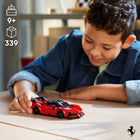 LEGO Speed Champions Ferrari SF90 XX Stradale Sports Car-Includes a Ferrari driver minifigure to place behind the wheel for role play