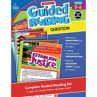 eBook: Carson Dellosa Publishing Ready to Go Guided Reading: Question - Grade 5 - 6-Complete guided reading set with 6 copies of 6 leveled readers - 36 readers total!
