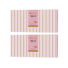Maxwell & Williams Regency Pink Oval Platter with Round Dish - 15 x 12 cm - 2 Pack-Made of Porcelain