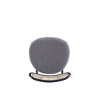 Manhattan Comfort Colbert 17.52" Industry Chic Upholstered Dining Chair - Black and Grey - Set of 2-30 Day Limited Manufacturer's Warranty