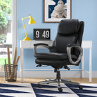 Serta Smart Layers Arlington Air Executive Chair - Black-Contoured lumbar zone with AIR Technology for improved posture and lower back support