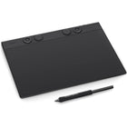 Wacom Intuos Pro Medium Bluetooth Professional Graphic Drawing Tablet - 2025 - Black-Speed up and stay in the creative flow with 10 customizable tablet ExpressKeys & 2 mechanical dials conveniently located at the top of the tablet and close to your keyboard for efficiency