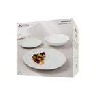 Maxwell & Williams White and Gold 12 Piece Dinner Set-Gold Accented 