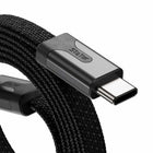 Statik MagStack Slim Pro Charge/Sync Cable USB-C to USB-C - 6.6 ft - Black-Organizes Itself with Patented Technology. Our unique magnetic cable is stronger and more reliable than cheap imitators