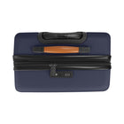 Bugatti Cannes 23.50" Hardside Spinner Check-in Luggage - Navy-Zipper-release expansion system for 20% more packing space