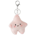 Merangue Pink Starfish Puff Keychain-Easy to attach to bags, backpacks, or keyrings
