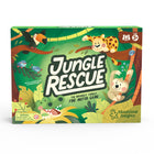 Educational Insights Jungle Rescue Game-How to play: Spin for your turn. Use the tweezer rescue tool to rescue the matching animal from the tangly vines. The first player to collect one of each animal wins!