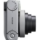 FUJIFILM instax mini 99 Analog Instant Camera - Silver-Three Focus modes (Macro, Standard and Landscape)