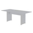 Manhattan Comfort Nomad 67.91" Modern Dining Table - White-Modern Modern Dining Table for Dining Room Use