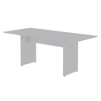 Manhattan Comfort Nomad 67.91" Modern Dining Table - White-Modern Modern Dining Table for Dining Room Use