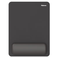 Fellowes Breyta XL Mousepad Wrist Rest with HEX Cushion - Black -23% larger than our standard mousepad wrist rest to encourage greater movement, reducing small repetitive movements which can cause wrist pain