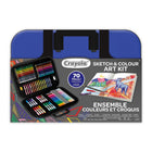 Crayola Sketch & Colour Art Kit - Blue-Recommended for ages 8 and up