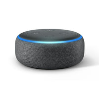 Amazon Echo Dot 3rd Generation, Charcoal-Echo Dot is Amazon's most popular voice-controlled speaker, now with improved sound and a new design