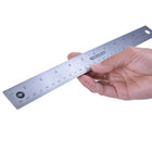 Westcott 12" Stainless Steel Office Ruler With Non Slip Cork Base - 3 Pack-Numerals and graduations are sharply delineated