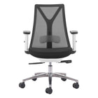 Zuo Hasso Office Chair - Black-Breathable mesh fabric