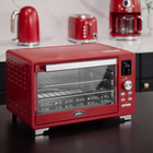 Salton NuRetro Digital Air Fryer Toaster Oven - Space Cherry-9