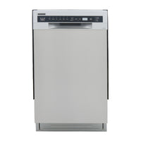 Kucht 18" Front Control Dishwasher - Stainless Steel-Multiple Filter System. These mesh filters can separate soiled water and clean water in different chambers, which helps to get better performance with less water and less energy.