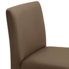 Modway Rhodes Vegan Leather Upholstered Dining Chair - Mushroom Brown-9