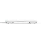 360 Electrical Idealist 3.4 7-Outlet Surge Strip with USB ports and 6-ft Cord - White-Low-profile, right-angle plug fits in tight spaces
