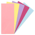 JAM Paper Tissue Paper - Spring Assortment - 50 Sheets-Colour: Business Assortment (Fuchsia Pink, Baby Blue, Yellow, Lilac Purple, Pink) | Great for birthdays, holidays, and any gifting occasion