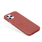 General Supply Goods + Co Vegan Leather Case for iPhone 12/12 Pro - Cognac-Cognac