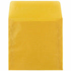 JAM Paper Square Translucent Vellum Invitation Envelopes - 6" x 6" - Gold - 25 Pack (PACV577)-Quantity: 25 envelopes per pack