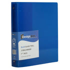 JAM Paper Plastic 1.5" 3-Ring Binder - Blue-Colour: Blue | Be stylish and organized with colourful binders.