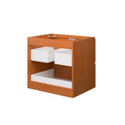 Modway Scenic 24" Wall-Mount Bathroom Vanity Cabinet - Cherry/Walnut-9