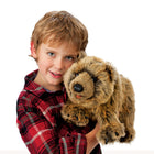 Folkmanis Grizzly Bear Puppet-Recommended ages 3 and up