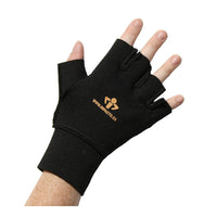 Impacto 585-00 Half Finger Antifatigue Glove, Large-Anti-fatigue thermo compression glove