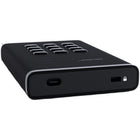 iStorage diskAshur3 USB 3.2 Gen 1 Encrypted Portable Hard Drive - 1 TB-Brute force hack defence mechanism