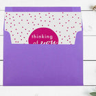 JAM Paper A7 Coloured Invitation Envelopes - 5 1/4 x 7 1/4 - Violet Purple Recycled - 100 Pack-These envelopes are great for invitations, greeting cards, RSVP's, thank you cards, gifts for birthdays, holidays and more