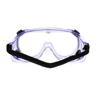 3M Goggle Chemical Splash & Impact-Resistant Clear Lens-Scratch-resistant coating helps keep vision clear