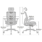 COUGAR Speeder One Mesh Reclining & Tilting Chair - Black-17