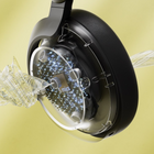 Philips TAH8000 Over-Ear Headphones - Black-Recycled materials - We use post-consumer GRS-certified recycled plastics in this product, and our packaging is plastic-free. Inserts are printed on recycled paper with soy-based ink, and the packaging itself is made from FSC-certified recycled carboard.