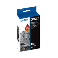 Epson T302XL Claria Premium Ink Cartridge - High Capacity - Photo Black-Sharp text and brilliant colour for high-quality results, fast-drying ink