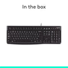 Logitech K120 Wired Keyboard for Windows, USB Plug-and-Play - Black-9