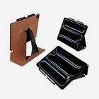 MOFT Float Folio Case for iPad Pro 11 M4 2024 - Sienna Brown-Three viewing angles