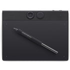 Wacom Intuos Pro Small Bluetooth Professional Graphic Drawing Tablet - 2025 - Black-Pro Pen 3 offers amazing precision, 8192 pressure levels, tilt support & lag-free tracking for smooth, precise strokes; choose slim, straight or flared grip, adjust balance & button layout for precision and comfort