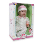 JC Toys La Baby Soft 16" Baby Doll - Pink with Pacifier - Caucasian-Safety tested, and approved for children 12 months old and up