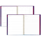 Mead Undated West Village 12 Month Large Weekly/Monthly Planner - 11" H x 9" W - Bilingual-Bilingual
