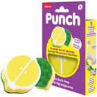 Vileda Flexible Non-Scratch Scrub Sponge - Punch Lemon -Tough on messes, gentle on dishes