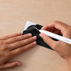 Cricut Joy Xtra Smart Permanent Matte 9.5' x 3' Vinyl Sheet - Black-Dishwasher friendly
