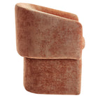 Modway Verity Barrel Back Chenille Dining Armchair - Rust-7
